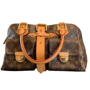 Authentic Louis Vuitton Manhattan GM Handbag